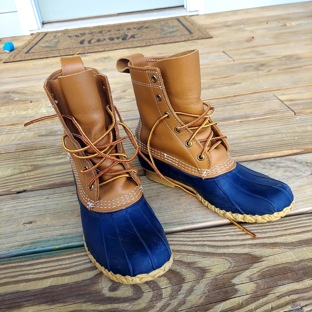 LL Bean duck boots
